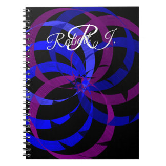 Cahier Spirale Géométrique Mélange de Baies
