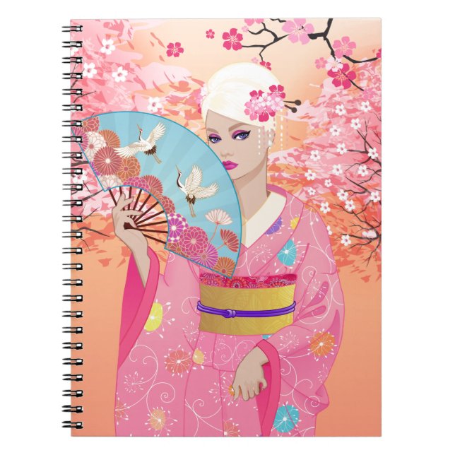 Cahier spiralé Joyful au Japon (Devant)