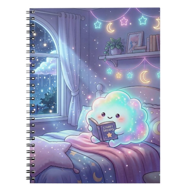 Cahier Spirale Kawaii Sweet Dreams (Devant)