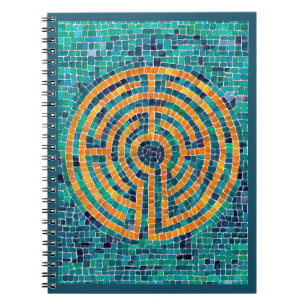 Cahier spiralé LABYRINTHE II 6,5x8,75