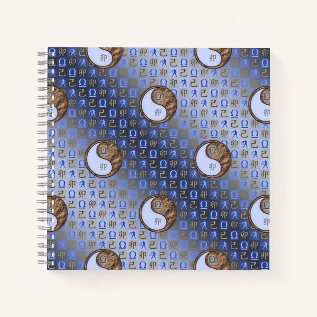 Cahier spiralé Libra & Lapin de Terre (Devant)