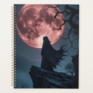 Cahier Spirale Lumière Lunaire Gothique Fan Dark