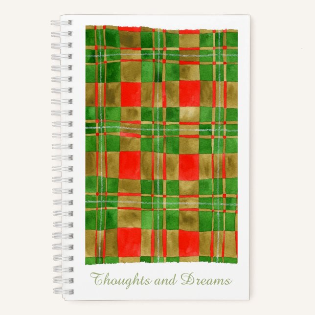 Cahier Spirale MAC GREGOR TARTAN 5.5x8.5 (Recto)