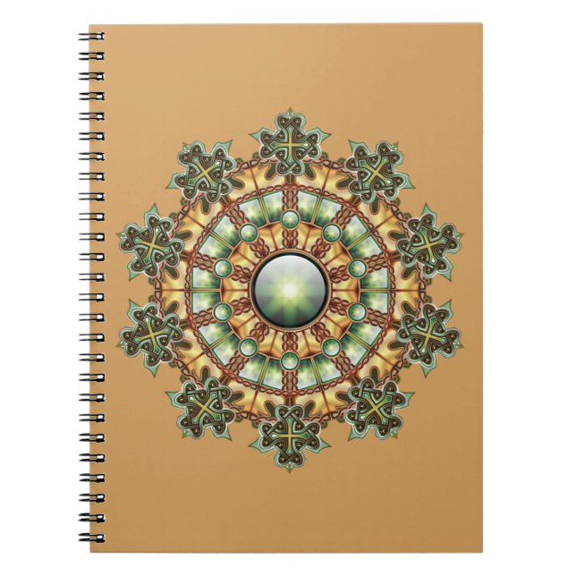 cahier spiralé Mandala #1 (Devant)