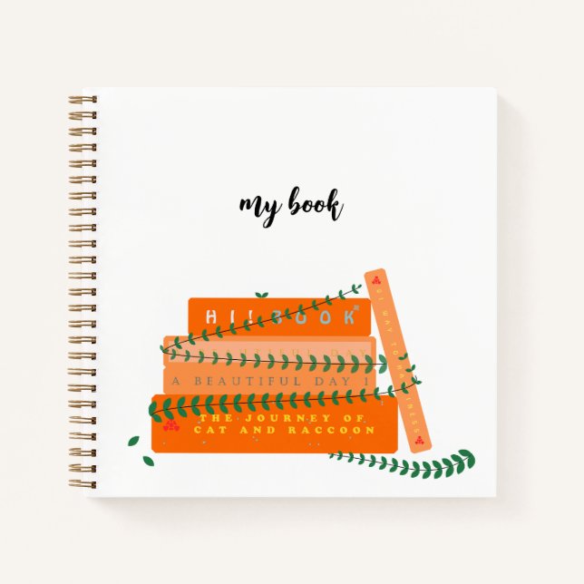 Cahier Spirale Mignon | Mon Livre (Devant)