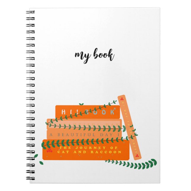 Cahier Spirale Mignon | Mon Livre (Devant)