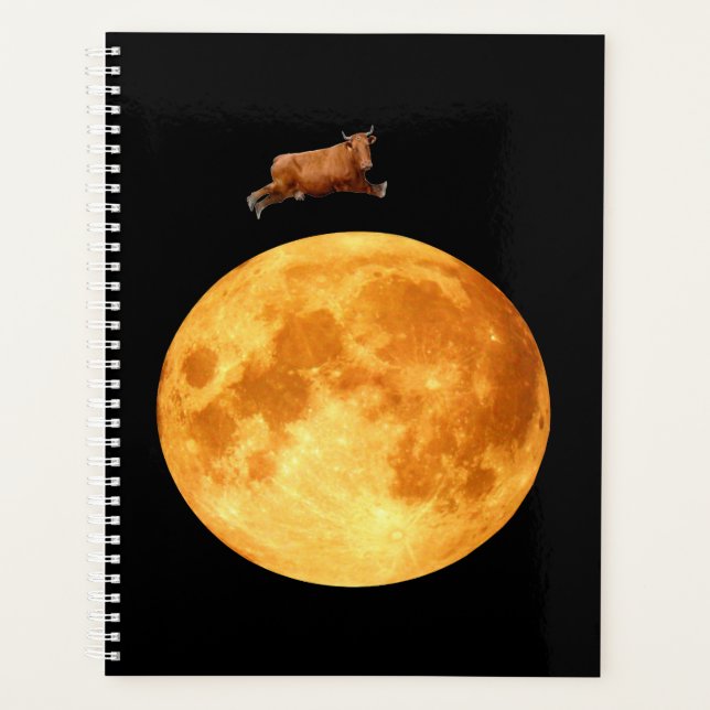 Cahier Spirale Over The Moon (Devant)