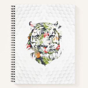 Cahier Spirale Papier Millimétré TIGRE TROPICAL