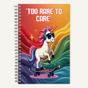 Cahier spiralé Rêves de licorne