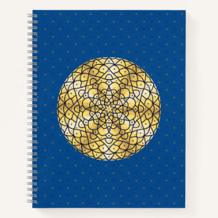 Cahier Spirale Soleil Céleste
