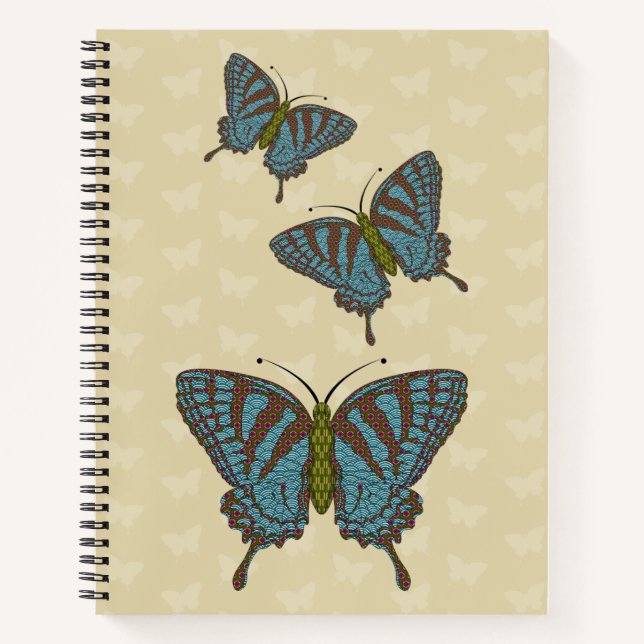 Cahier spiralé Swallowtail japonais (Devant)