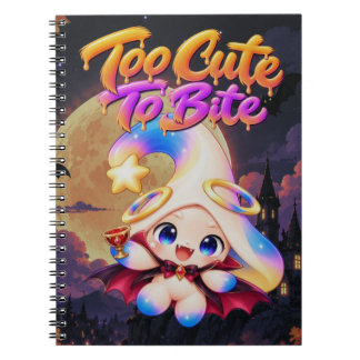 Cahier Spirale Zessi "Too Cute To Bite" Halloween
