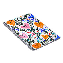 Cahier Sweet Floral Heart
