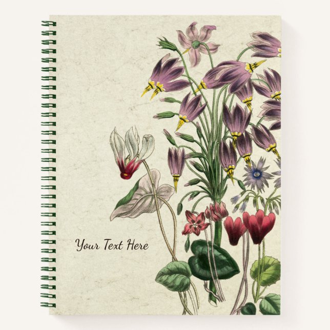 Cahier Symphonie Florale Enchantée (Devant)