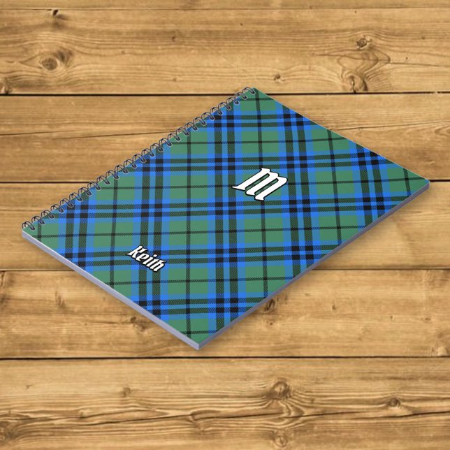 Cahier tartan Clan Keith (Créateur téléchargé)