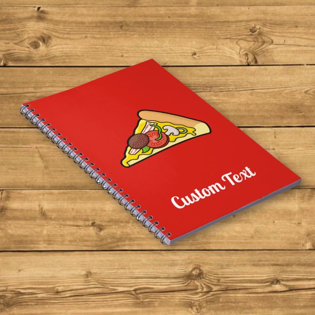 Cahier tranche de pizza (Créateur téléchargé)