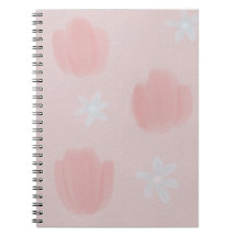 Cahier Tulipe Rose