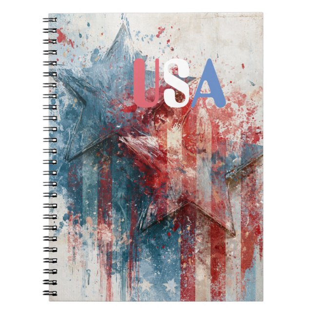 Cahier USA (Devant)