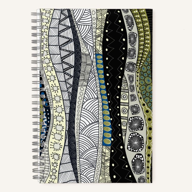 Cahier Vagues Zen en Spirale (Recto)