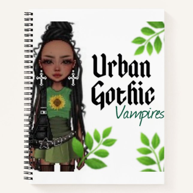 Cahier Vampires Gothiques Urbains 3 (Devant)