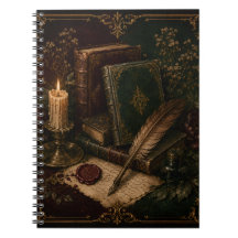 Cahier Vintage Dark Academia | Livres Anciens