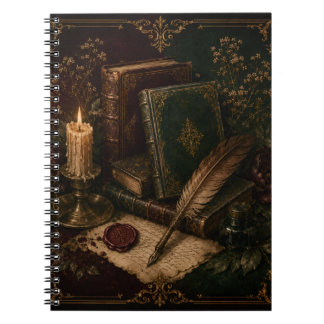 Cahier Vintage Dark Academia | Livres Anciens