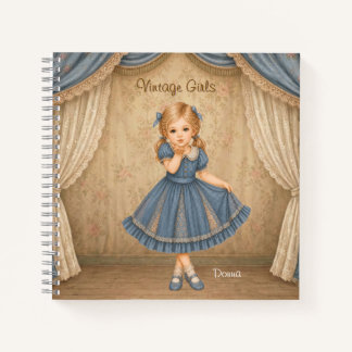 Cahier Vintage Girls avec Donna