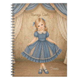 Cahier Vintage Girls avec Donna