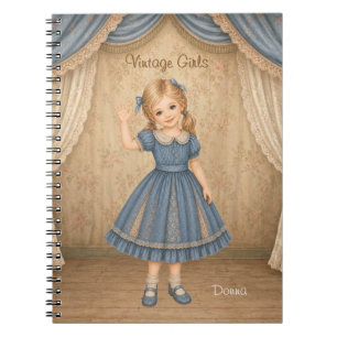 Cahier Vintage Girls avec Donna - Hello Wave