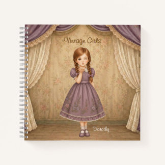 Cahier Vintage Girls avec Dorothy