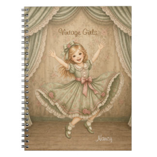 Cahier Vintage Girls avec Nancy - Saut Excité