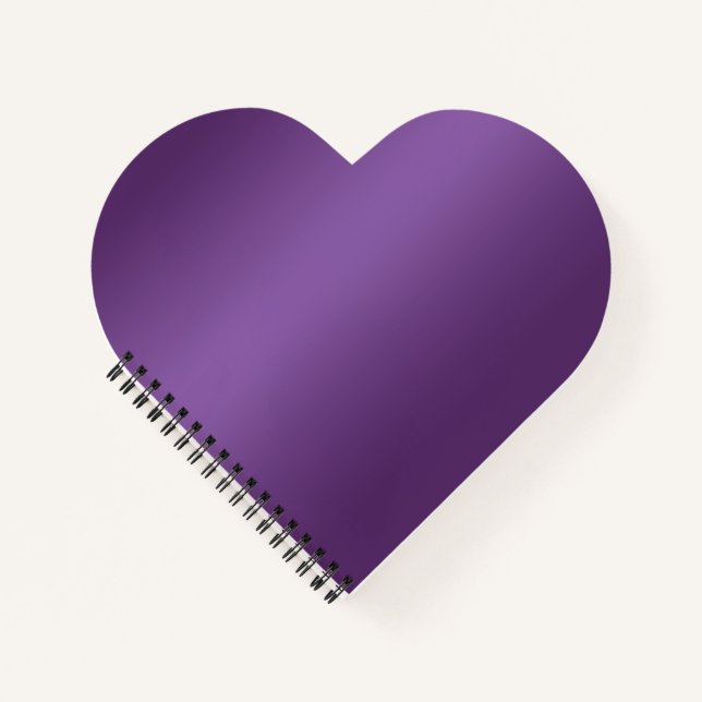 Cahier Violet Heart (Devant)