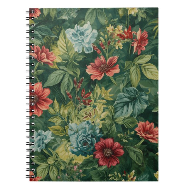 Cahiers à motif floral (Devant)
