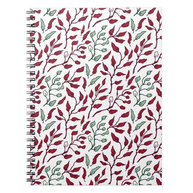 Cahiers à spirale floraux pour une prise de notes  (Devant)