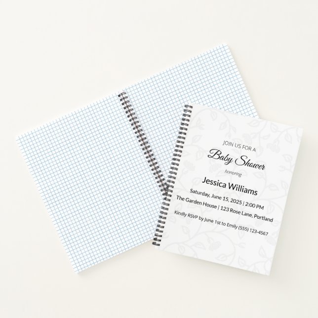 Cahiers à spirale | Papier quadrillé – Format poch (Intérieur)