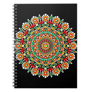 Cahiers Mandala Colorés Point Boho