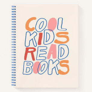 Cahiers Rétro Multi-Couleurs 'Les Enfants Cool Lis