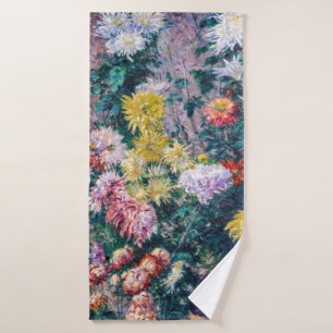 Caillebotte - Chrysanthèmes blanc et jaune