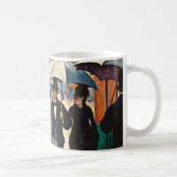 Caillebotte - Paris dans une Mug de jour pluvieux