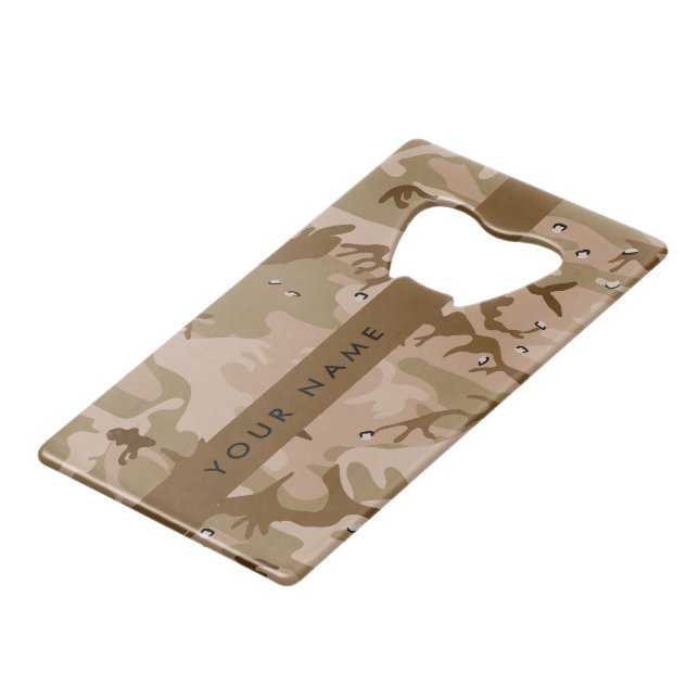 Cailloux de camouflage du désert, Votre nom, Perso (Devant Angle)