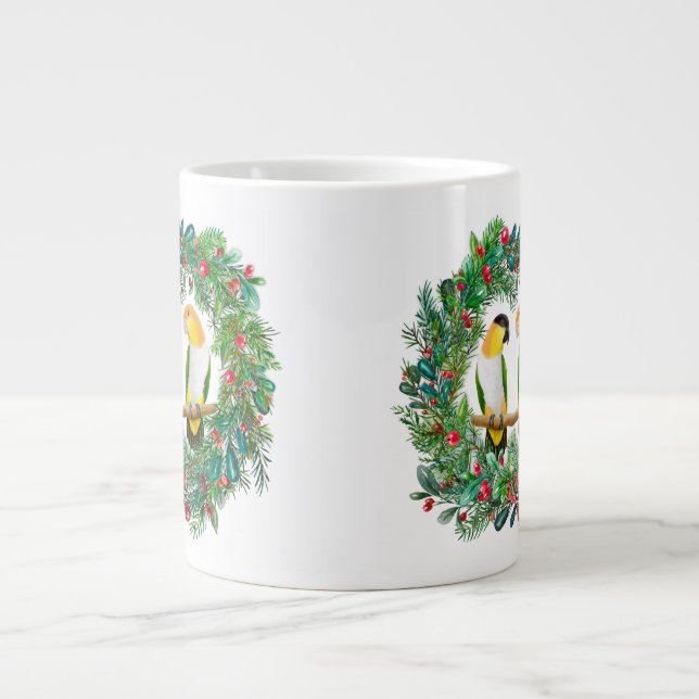 Caique Parrot Aimer Jumbo Spécialité Mug (Devant)