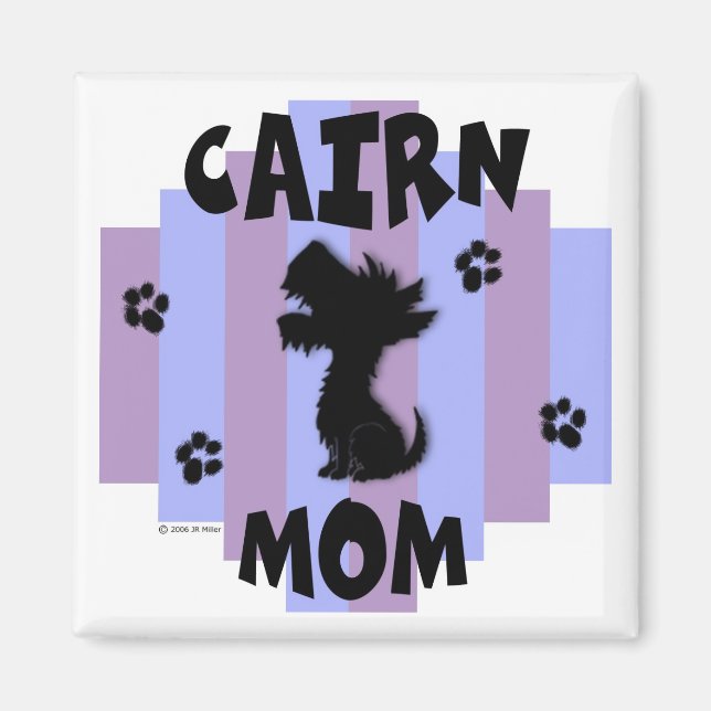 Cairn Mom Magnet (Devant)