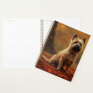 Cairn Terrier en automne Leaves automne Inspire