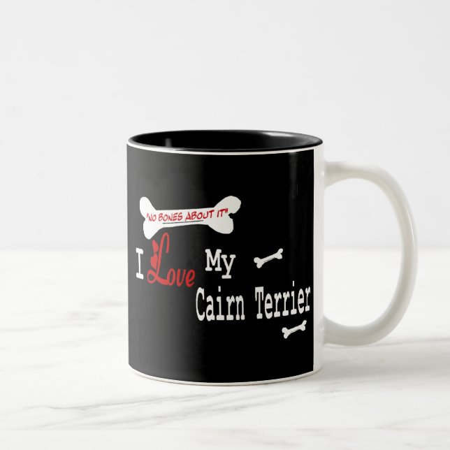 Cairn Terrier (I Love) Mug (Droit)