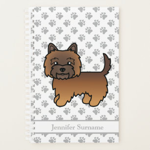 Cairn Terrier Tacheture Rouge Chien de Dessin Anim