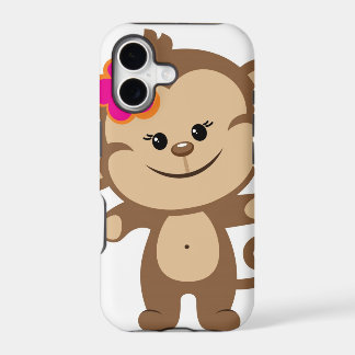 Caisse Brown de téléphone de l'iPhone 5 de singe