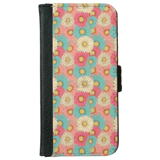 Caisse colorée de portefeuille d'Iphone 6/6s de