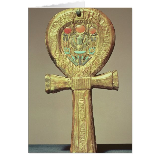 Caisse de miroir sous forme d'ankh (Devant)