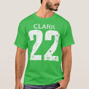 Caitlin White Distressed Jersey Numéro 22 TShirt