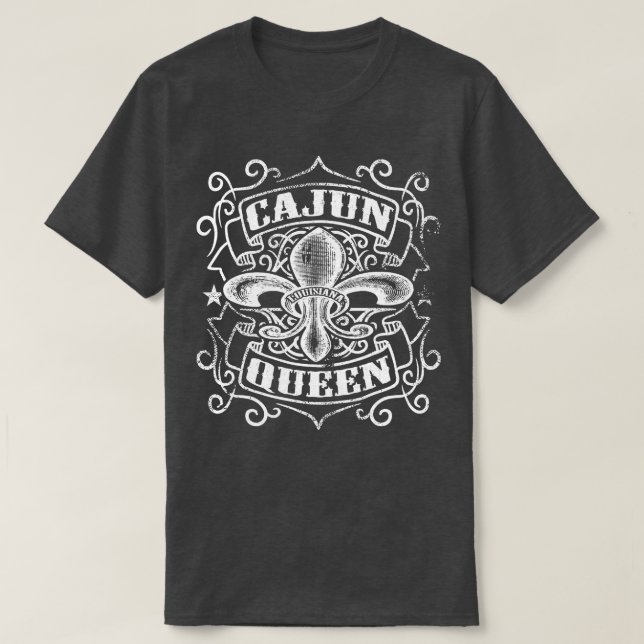 Cajun Queen TShirt - 1 (Design devant)